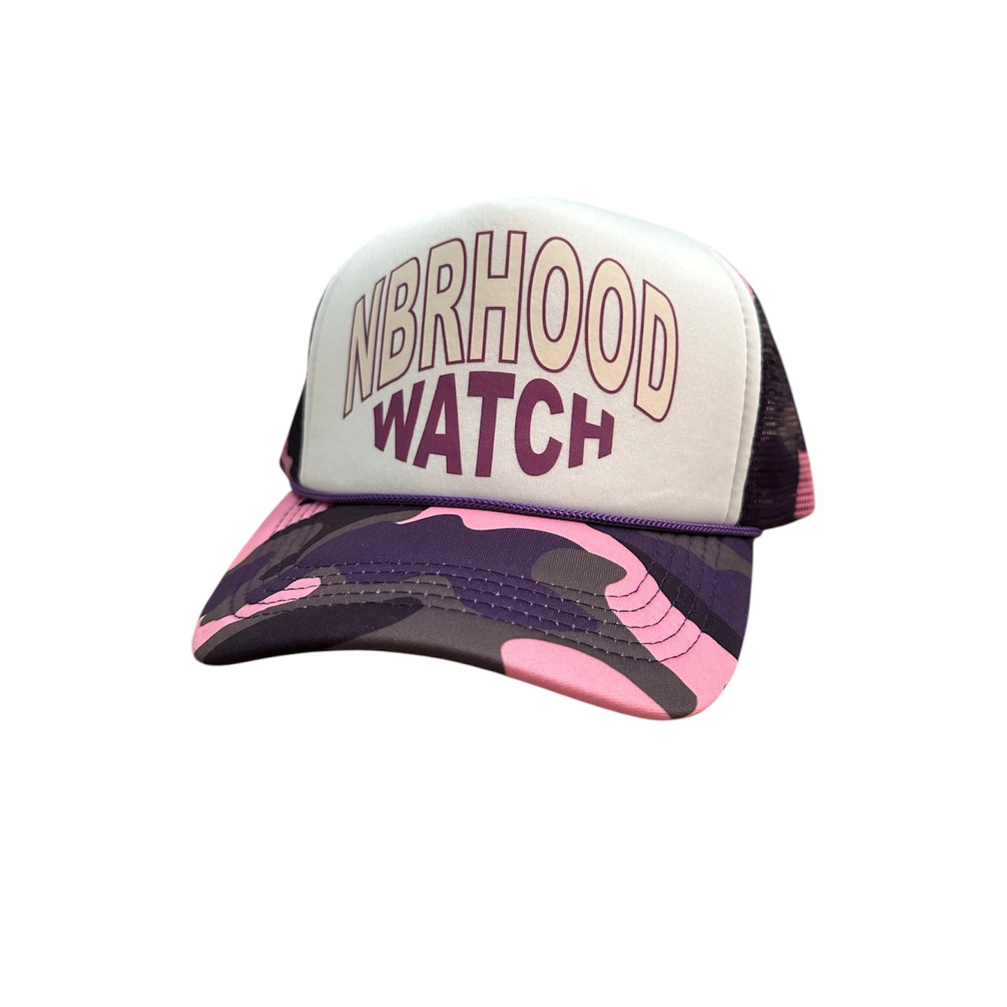 DAILY TEXT HAT (PURPLE CAMO)