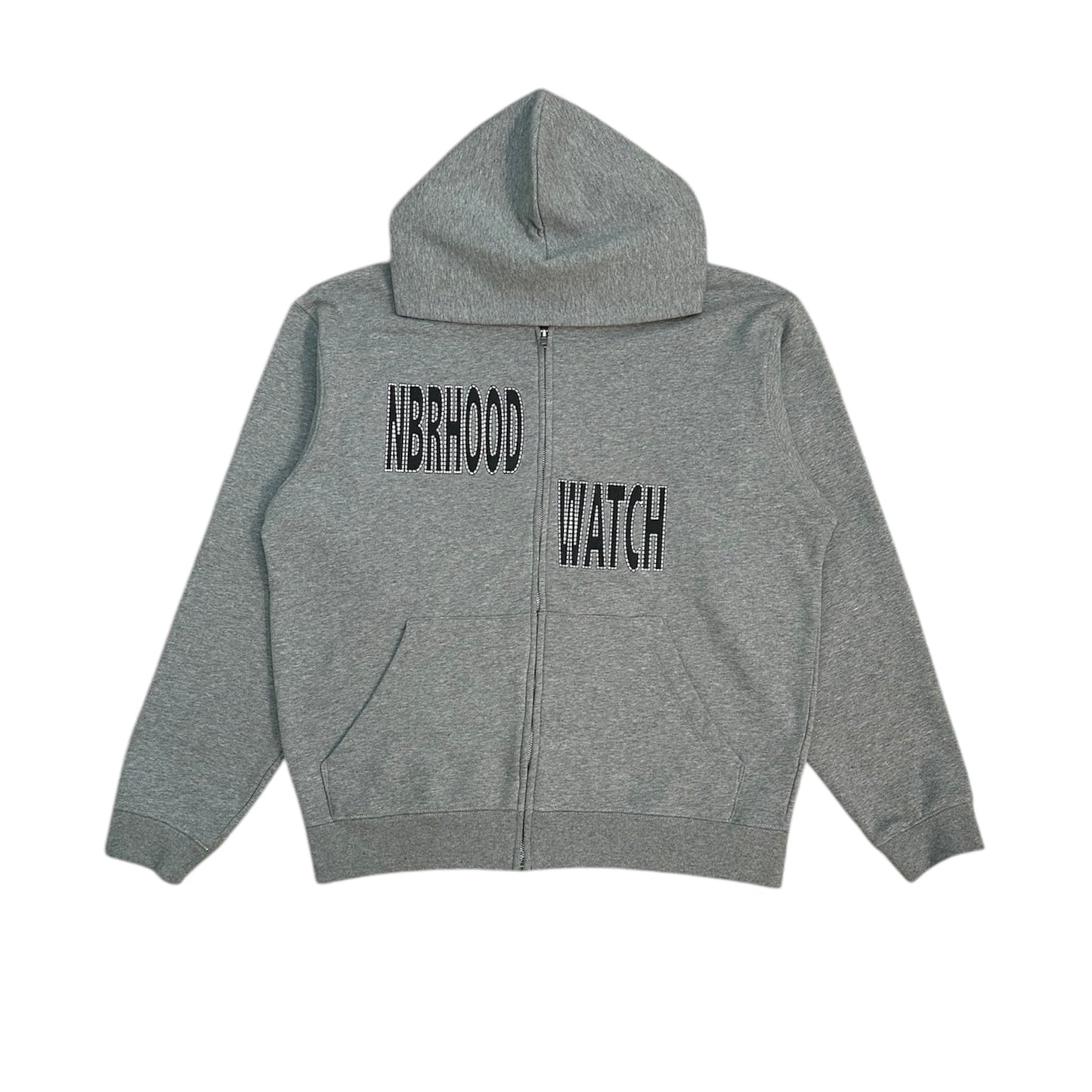 STITCHED WORLD EATER ZIP UP (GREY)