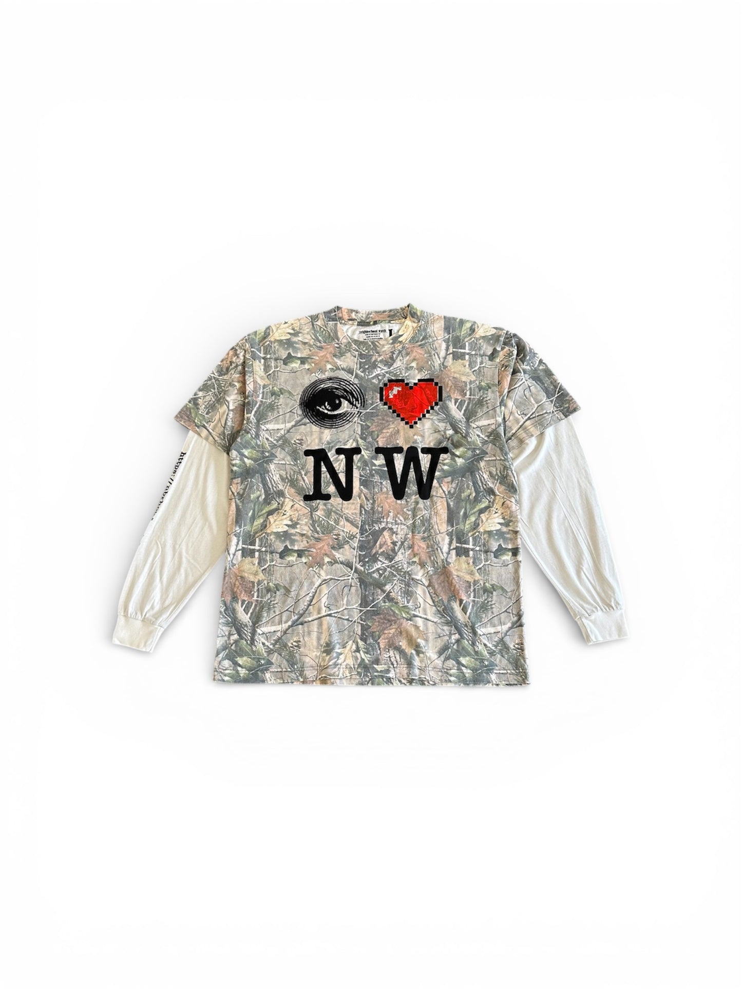 SOUVENIR L/S TEE (CAMO/BONE)