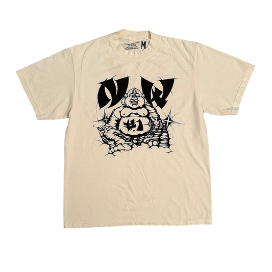 BALLIN' BUDDAH TEE (CREAM)